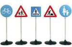 Verkehrsschilder-Set "Fu&szlig;g&auml;nger", Verkehrszeichen