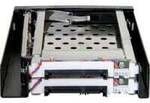3.5" Wechselrahmen f&uuml;r 2x 2,5" SATA HDD