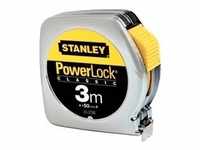 Bandmaß Powerlock, 3 Meter - chrom/gelb, 12,7mm, Metallgehäuse
