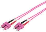 LWL Patchkabel, Duplex, SC > SC Stecker, Multimode OM4