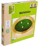 W&uuml;rfelteller mit 30 Zentimeter Durchmesser, W&uuml;rfelspiel