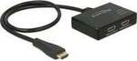 Splitter 1x HDMI Stecker > 2x HDMI out 4K, HDMI Splitter