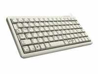 Compact-Keyboard G84-4100, Tastatur - weiß, US-Layout, Cherry Mechanisch