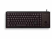 Slim Line G84-4400, Tastatur - schwarz, DE-Layout, Cherry Mechanisch, integr.