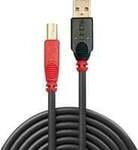 USB 2.0 Aktivkabel, USB-A Stecker > USB-B Stecker