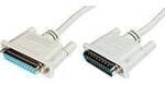 Serielles Datatransfer Verl&auml;ngerungskabel, D-Sub25 (Stecker) > D-Sub25 (Buchse)