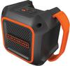 18 V Bluetooth-Lautsprecher - schwarz/orange, Bluetooth, Klinke