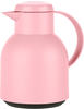 SAMBA Isolierkanne, 1 Liter - rosa, QUICK PRESS Verschluss