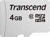 300S 4 GB microSD, Speicherkarte - silber, Class 10