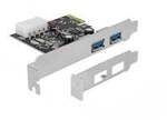 PCIe x1 Karte zu 2x ext. USB 3.2 Gen 1, USB-Controller
