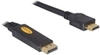 Adapterkabel DisplayPort Stecker > HDMI Stecker - schwarz, 2 Meter