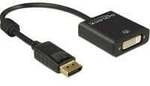 Adapter DisplayPort 1.2 > DVI Buchse 4K