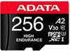 High Endurance 256 GB microSDXC, Speicherkarte - UHS-I U3, Class 10, V30, A2