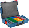 L-BOXX 102, Set mit 13 Teilen, Werkzeugkiste - blau