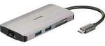 DUB-M810 8‑In‑1 USB‑C Hub, Dockingstation