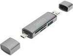 Dual Card Reader USB-C / USB 3.0, OTG, Kartenleser