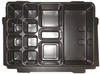 Universaleinsatz für Kleinteile P-83674, Einlage - schwarz, für MAKPAC Koffer