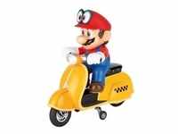 RC Super Mario Odyssey Scooter - Mario - blau/gelb, 1:20