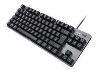 K835 TKL, Tastatur - grau/schwarz, DE-Layout, GX Red
