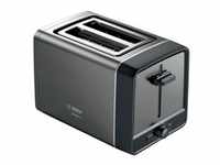 Kompakt-Toaster DesignLine TAT5P425DE - grau/schwarz, 970 Watt, für 2 Scheiben Toast