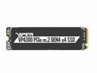 Viper VP4300 1 TB, SSD - schwarz, PCIe 4.0 x4, NVMe 1.4, M.2 2280