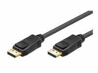 Verbindungskabel DisplayPort 1.2 Stecker > DisplayPort 1.2 Stecker - schwarz, 3 Meter