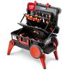 Werkzeug-Set XXL 3 electric - schwarz/rot, 104-teilig, mit Trolley-Koffer