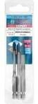 EXPERT HEX-9 HardCeramic Bohrer-Satz, 3-teilig