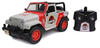 Jurassic Park RC Jeep Wrangler - beige/rot, 1:16