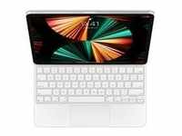 Magic Keyboard für 12,9" iPad Pro (6. Generation), Tastatur - weiß, US-Layout,