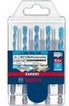 EXPERT HEX-9 MultiConstruction Bohrer-Satz, 5-teilig