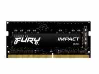 SO-DIMM 8 GB DDR4-2666 , Arbeitsspeicher - schwarz, KF426S15IB/8, Impact, INTEL XMP