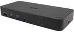 USB 3.0 / USB-C / TB, 3x 4K Docking Station + Power Delivery 100W, Dockingstation