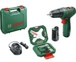 Akku-Bohrschrauber EasyDrill 1200 + 34-teiliges Bit- und Bohrer-Set