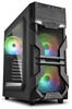 VG7-W RGB, Tower-Gehäuse - schwarz, Seitenteil aus Acryl