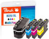 Tinte Spar Pack PI500-210 - kompatibel zu Brother LC-22UXLBK/LC-22UXL C/LC-22UXL