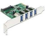 PCI Express Karte > 4 x extern USB 3.0, Schnittstellenkarte