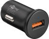 Quick Charge USB Auto Schnellladegerät - schwarz, mit QC 3.0