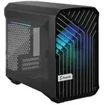 Torrent Nano RGB Black TG Light Tint, Tower-Gehäuse - schwarz Torrent Nano RGB Black TG Light Tint, Tower-Gehäuse - schwarz
