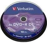 DVD+R DL 8,5 GB, DVD-Rohlinge