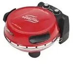 Pizzaofen Napoletana - rot, 1.200 Watt, f&uuml;r Pizza &Oslash; 31cm, 2 Steine