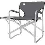 Aluminium Deck Chair with Table 2000038341, Camping-Stuhl