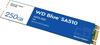 Blue SA510 250 GB, SSD - blau/weiß, SATA 6 Gb/s, M.2 2280