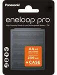 Akku eneloop pro, Mignon AA 1,2V / 2.500mAh + Case