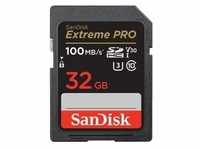 Extreme PRO 32 GB SDHC, Speicherkarte - schwarz, UHS-I U3, Class 10, V30