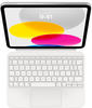 Magic Keyboard Folio für iPad (10. Generation), Tastatur - weiß, IT-Layout,