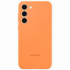 Silicone Case, Schutzhülle - orange, Samsung Galaxy S23+
