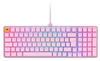 GMMK 2 Full Size, Gaming-Tastatur - rosa, DE-Layout, Glorious Fox