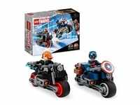 76260 Marvel Super Heroes Black Widows & Captain Americas Motorräder,