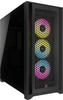 iCUE 5000D RGB AIRFLOW, Tower-Gehäuse - schwarz, Tempered Glass